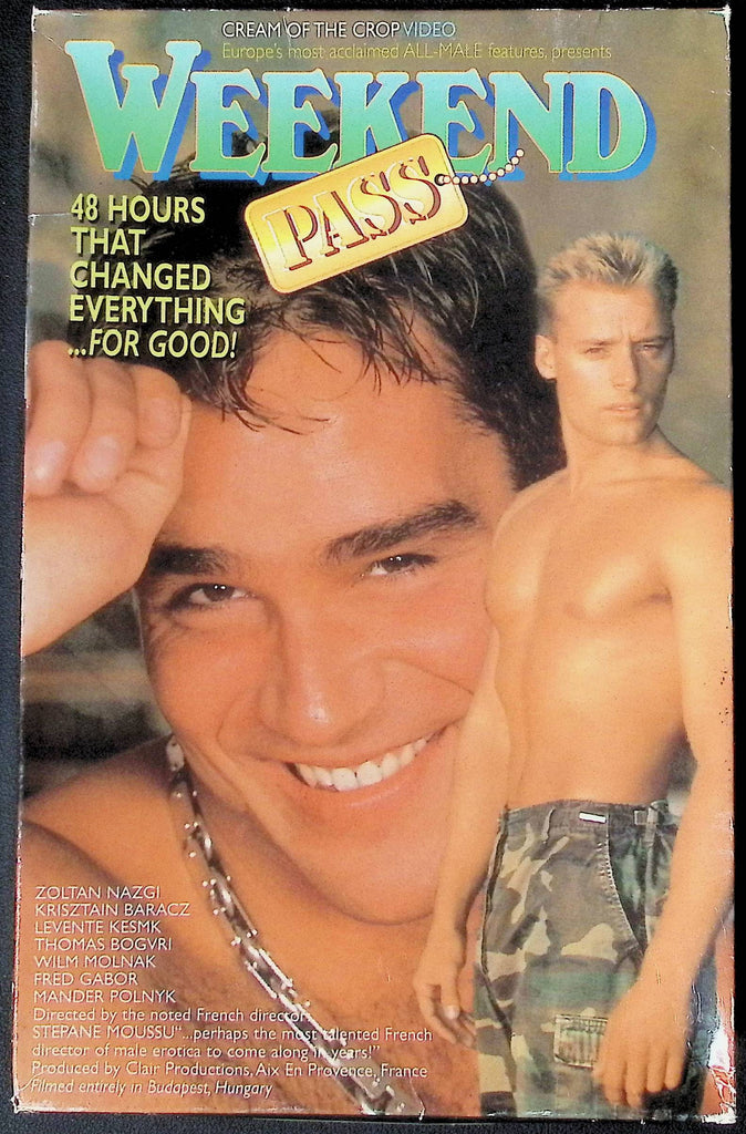 Weekend Pass Cream Of The Crop Video Gay VHS 1998 101624JKVHS4