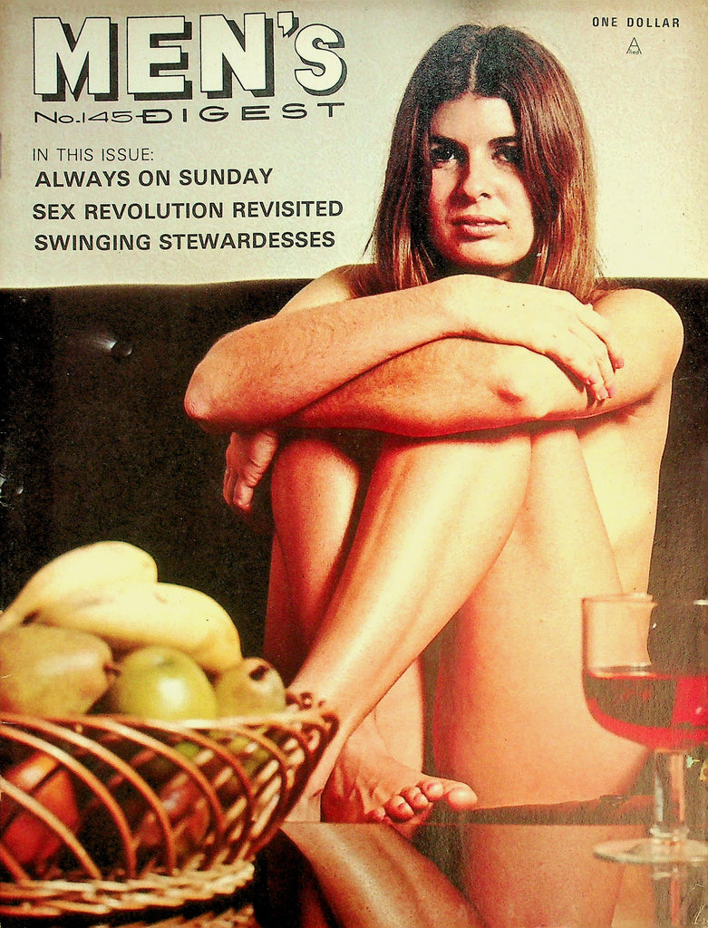 Men's Digest Magazine   Cover Girl Mary Jo Morse #145  1972   031026lmp
