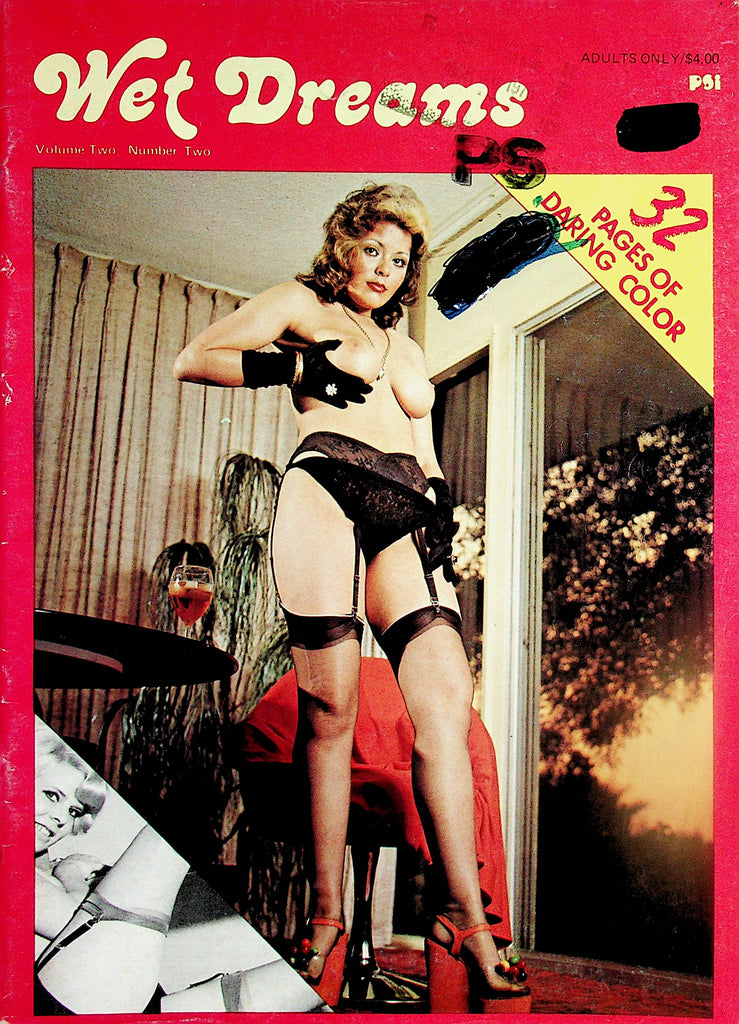 Wet Dreams Magazine  Center Spread Angela  vol.2 #2  1977     030424lm-p2