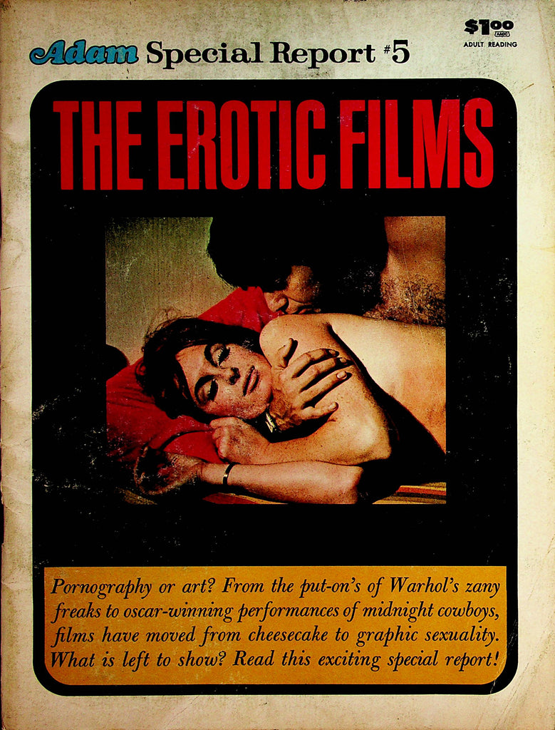 Adam Special Report  #5The Erotic Films Magazine   Peeping Through The Warhol  June 1970    082123lm-p