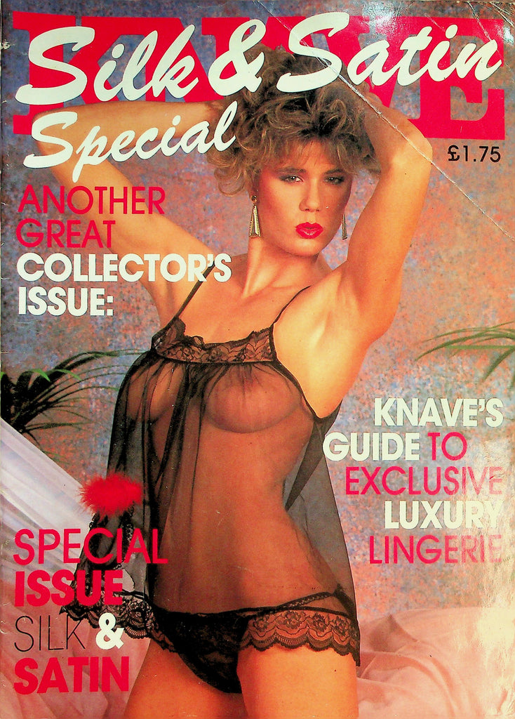 Knave Silk & Satin Special Magazine   Covergirl Gemma   1988     031926lmp
