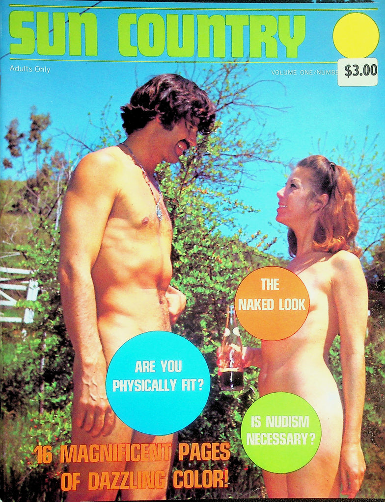 Sun Country Nudist Magazine  The Naked Look / Are You Physically Fit?   vol.1  1968     082026lmp-GSC