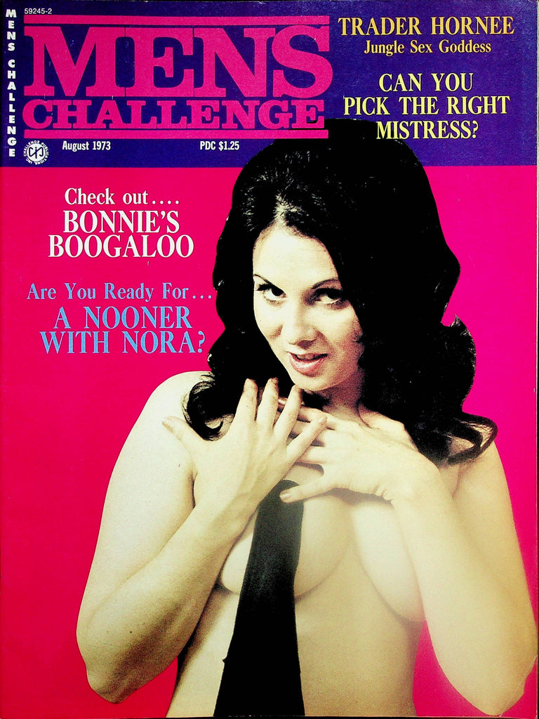 Mens Challenge  Cover Girl Ivona / Nooner Wth Nora  August 1973   051025lm-p