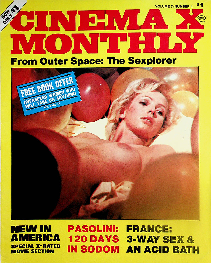 Cinema X Monthly Magazine  From Outer Space: The Sexplorer   vol.7 #4  1976   080724lm-p