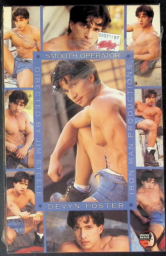 Smooth Operator with Devyn Foster Don Troy Derek Thomas Gay/LGBT VHS Jim Steele Iron Man Productions 1992 052026AKVHS