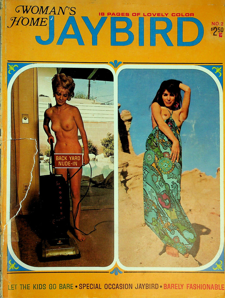 Woman's Home Jaybird Nudist Magazine   Special Occasion / Barely Fashionable  #2 1967   052526lmp-GSC