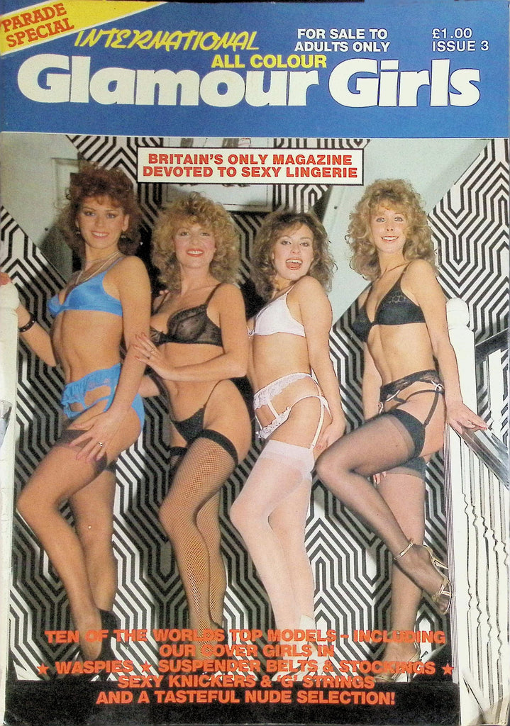 International Glamour Girls Magazine a Parade Special, Britain's Magazine Devoted to Sexy Lingerie 092626LLP2