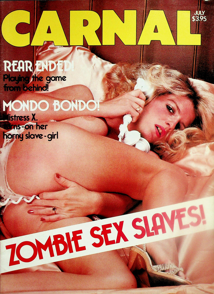 Carnal Magazine  Annette Haven / Rear Ended!  July 1984     110525lm-p