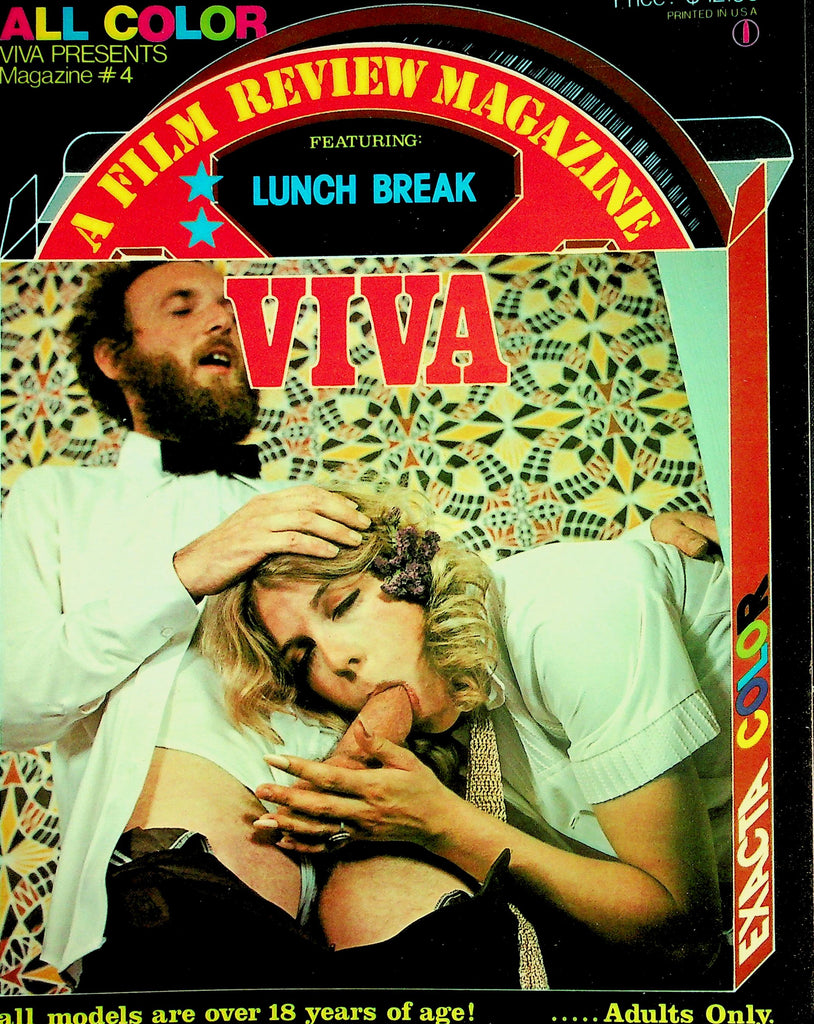 Viva A Film Review Magazine   'Lunch Break'    International Edition #4  1980's    052326lmp-GSC