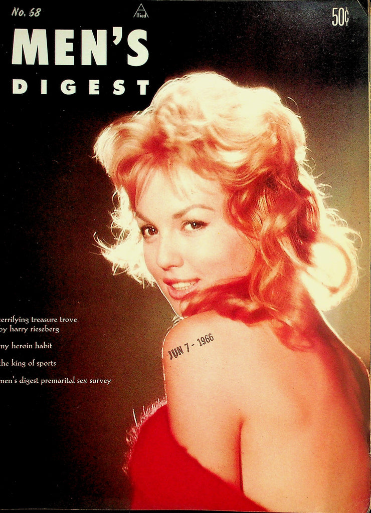 Men's Digest Magazine  Ivana / Superchick  #68  July 1966  040226lmp
