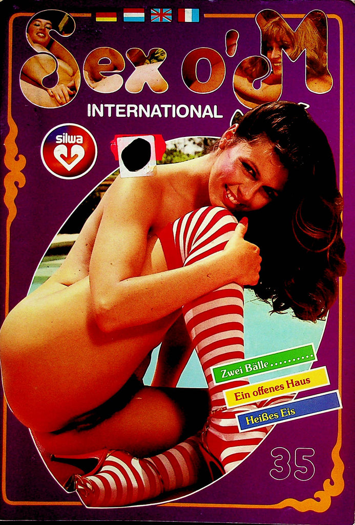 Sex o'M  International Digest Magazine   Covergirl Irma  #35 1983 by Silwa    102723lm-p