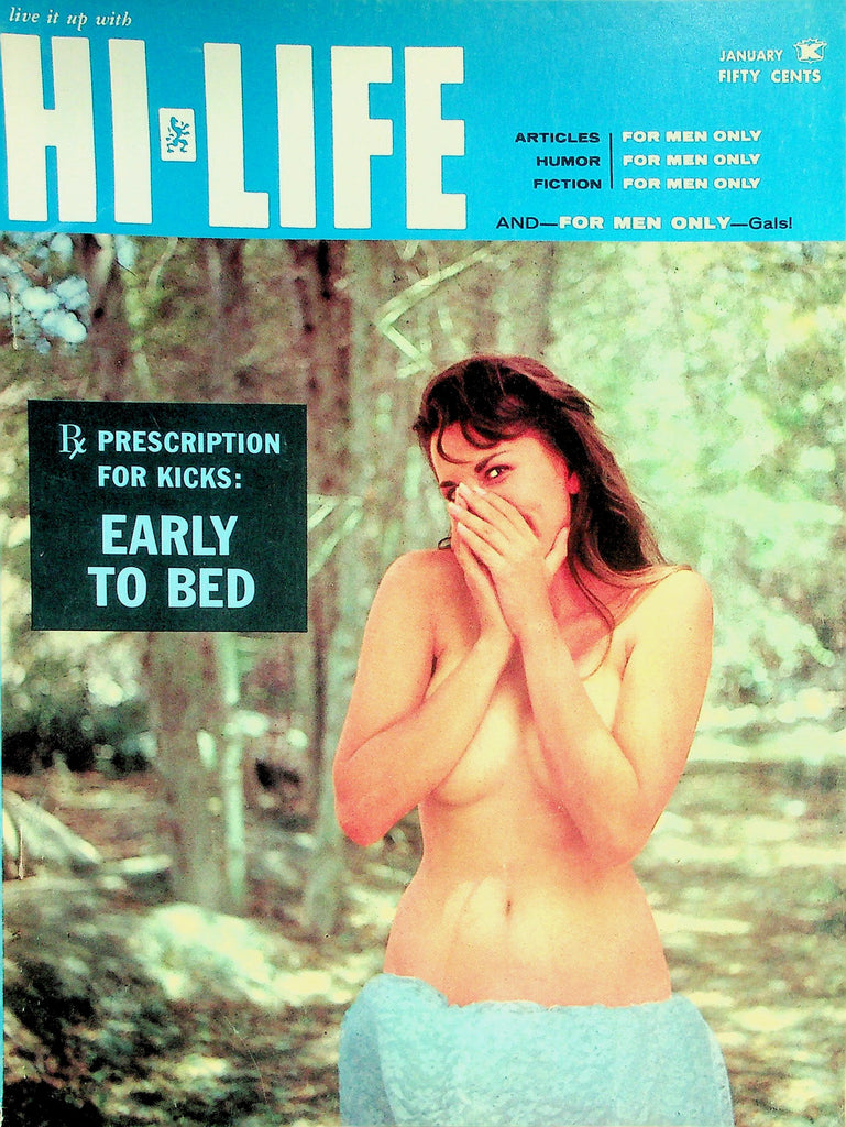 Hi-Life Magazine   Centerfold Girl Elkit Benit  January 1962    022526lmp