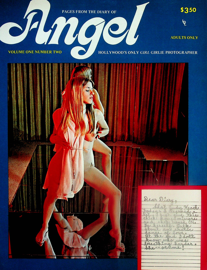 Pages From The Diary Of Angel Magazine  Hollywood's Only Girl Girlie Photographer   vol. 1 #2 1974   042725lm-p