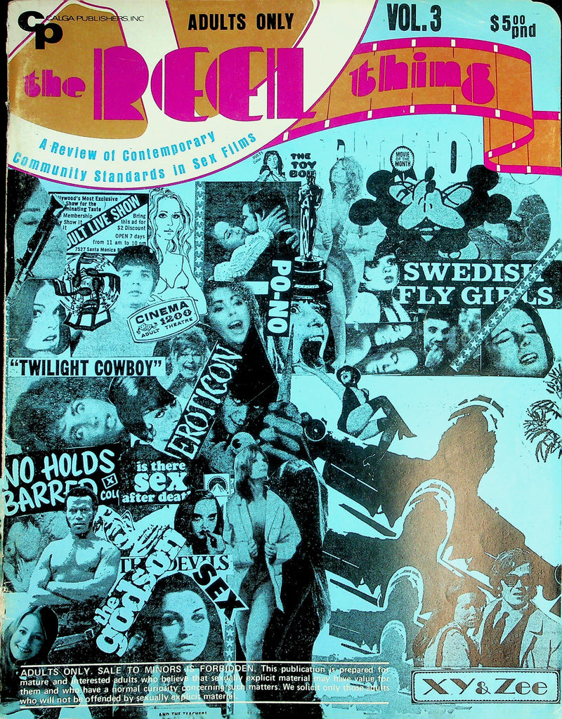 The Reel Thing Magazine  Sex And The Art Film / The Sexploitation Squeeze  vol.3  1972      052826lmp-GSC