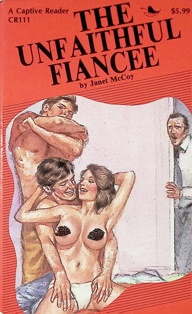 The Unfaithful Fiancee by Janet McCoy CR111 Captive Reader 1994 Greenleaf Classics Adult Erotic Novel-051324AMP