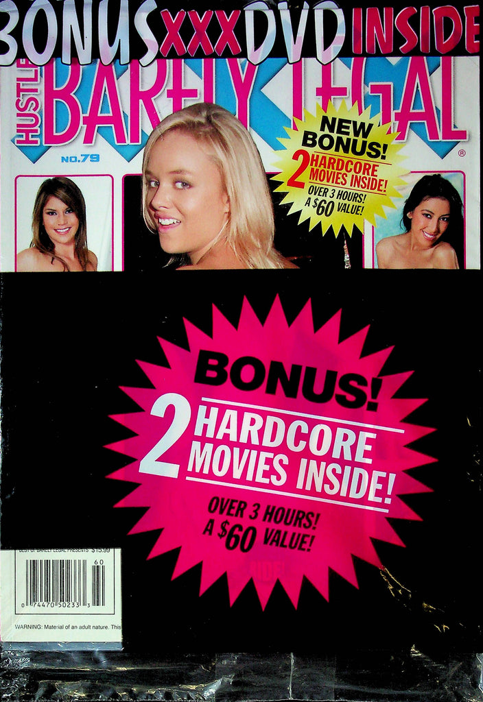 Hustler Barely Legal Magazine No.79 SEALED W/DVD 031824RP
