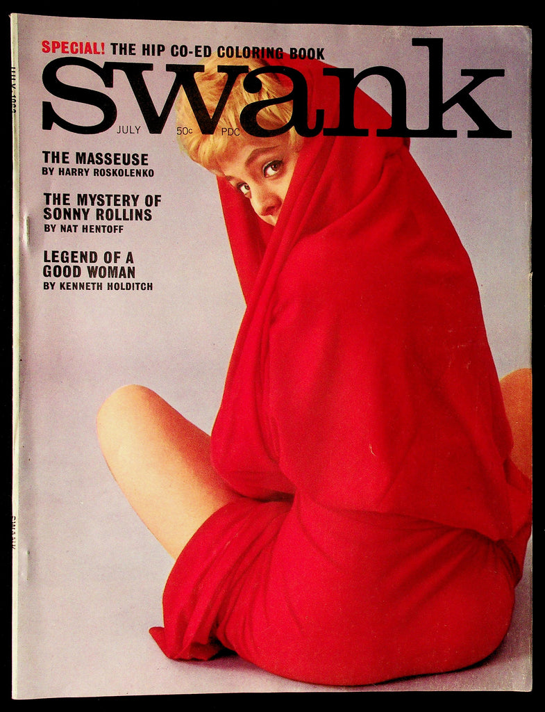 Swank July 1962 Lady Godiva Feature Vintage Adult Magazine 081426HRP-41