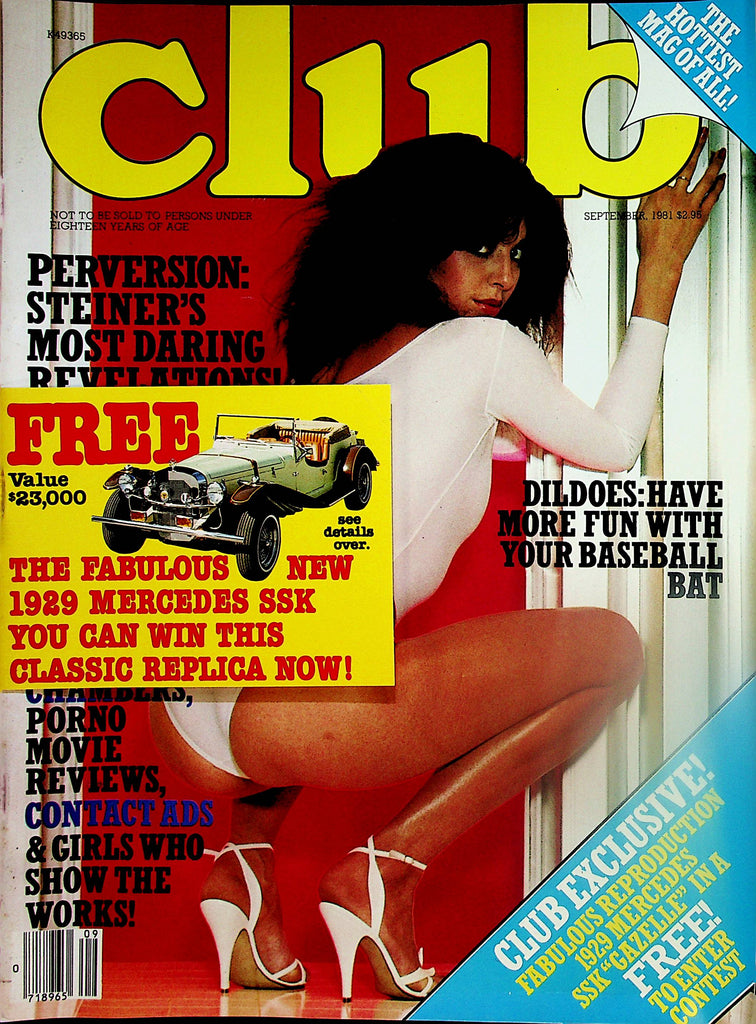 Club Magazine  Marilyn Chambers Porno Movie Reviews / Anthea Drummond  September 1981     020524lm-