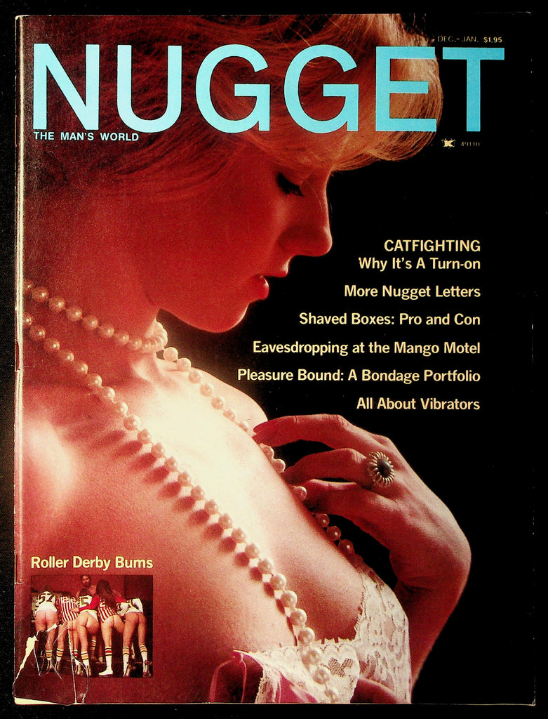 Nugget / The' Man's World Magazine - "Roller Derby Bums & More" Dec. 1977 081226hrp-56
