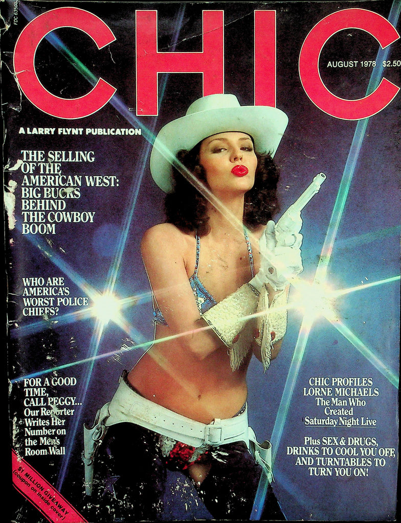 Chic Magazine   Centerfold Girl Lorraine  August 1978     122725lmp
