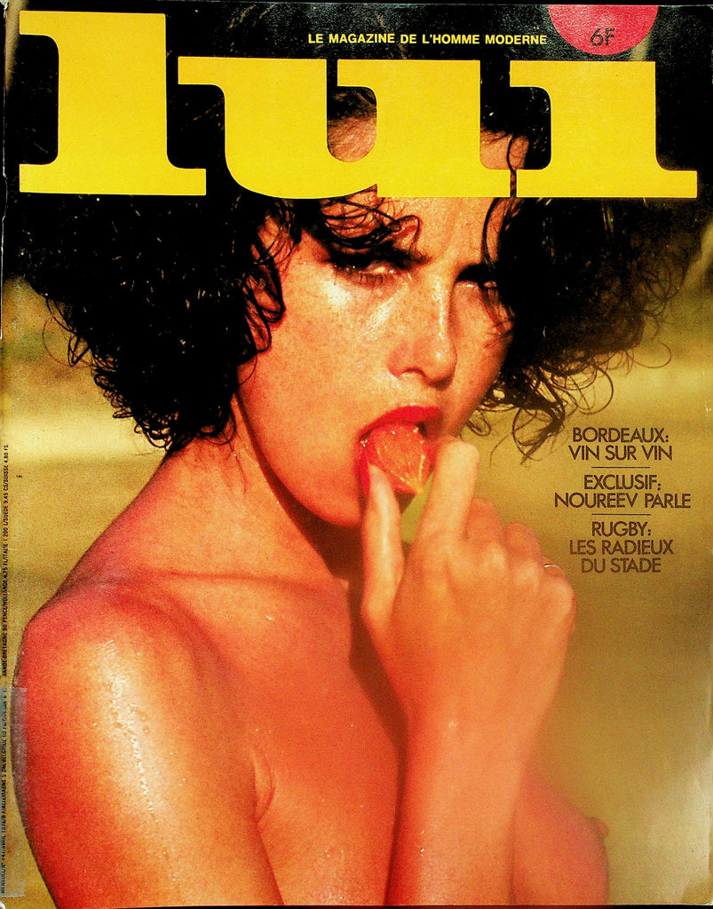 Lui French International Magazine  Centerfold Girl Emmanuelle Garcia  #147  1976  111625lm-p