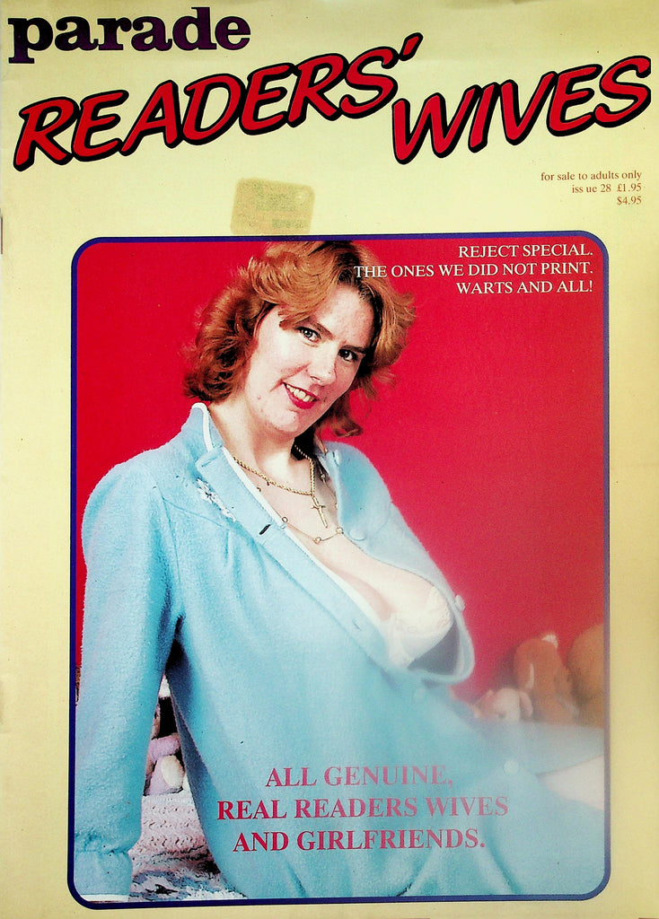 Parade Readers' Wives Magazine   Janine Has 20 Inch Nipples On  44 Inch Tits  #28  1980's     121625lmp
