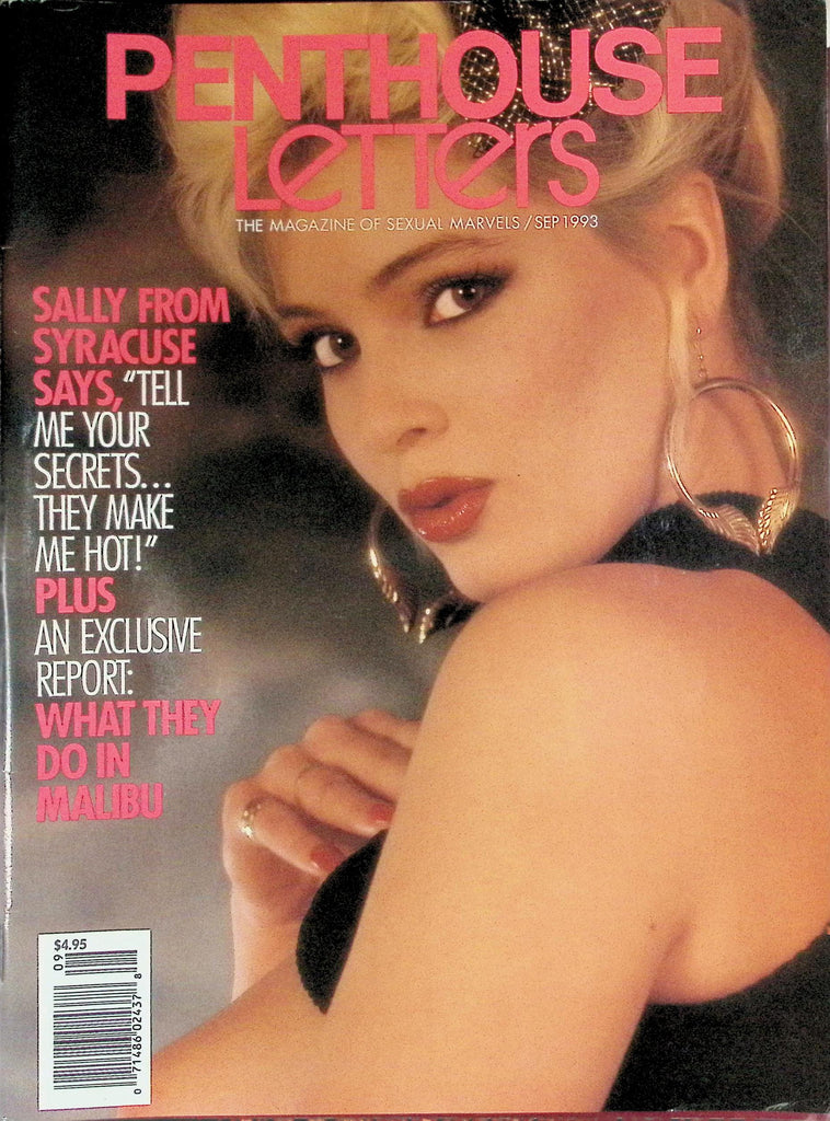 Penthouse Letters September 1993 Magazine What They Do In Malibu  101526LLP