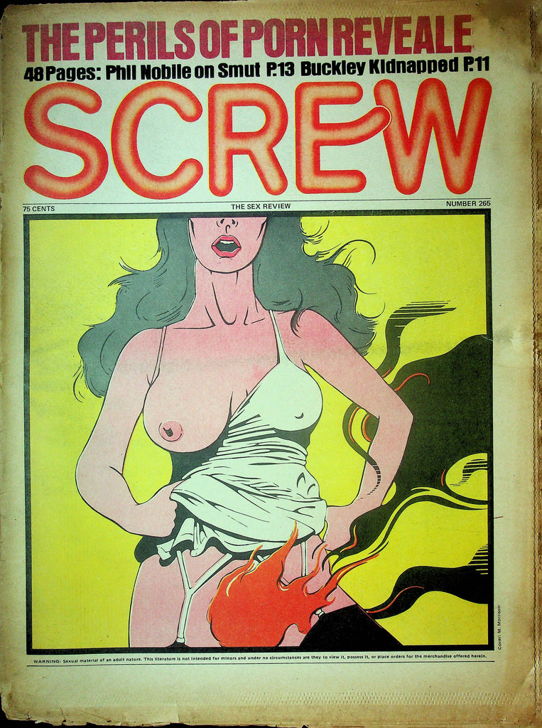 Screw Men's Newspaper Phil Nobile No.265 April 1 1974 061224OSRP