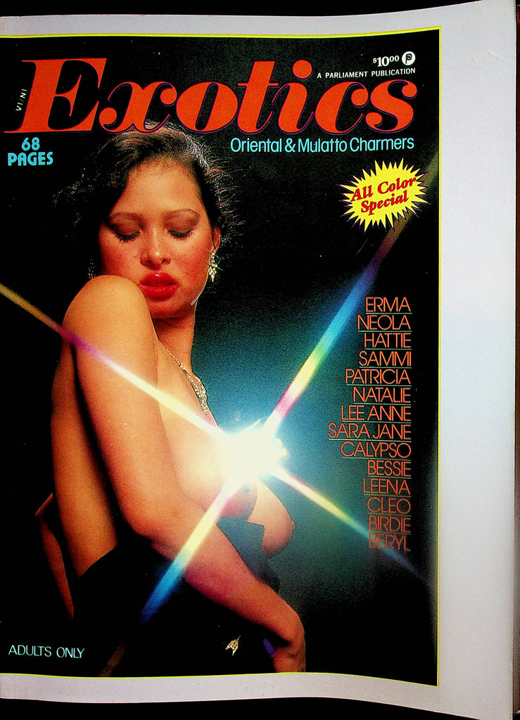 Exotics Magazine   Oriental & Mulatto Charmers   vol.1 #1  1988  Parliament Publication   031624lm-p