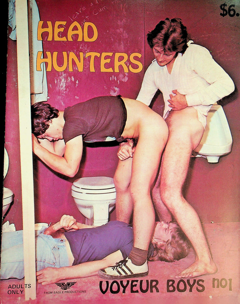 Head Hunters Gay Magazine  Bill, Dell & Toby  #1 1970's    071426lmp-GSC