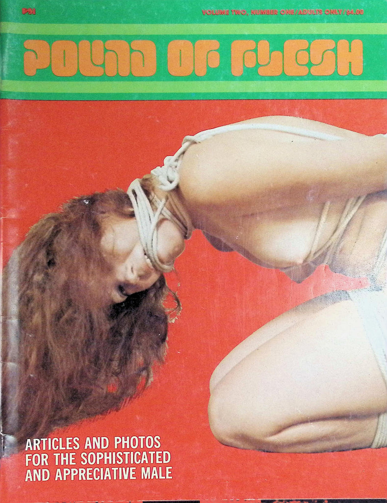 Pound of Flesh Magazine Vol 2 #1 1970s Bondage   092126LLP