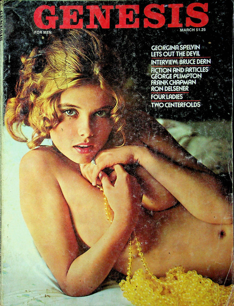 Genesis Magazine Georgina Spelvin Interview With Bruce Dern March 1974 070523RP