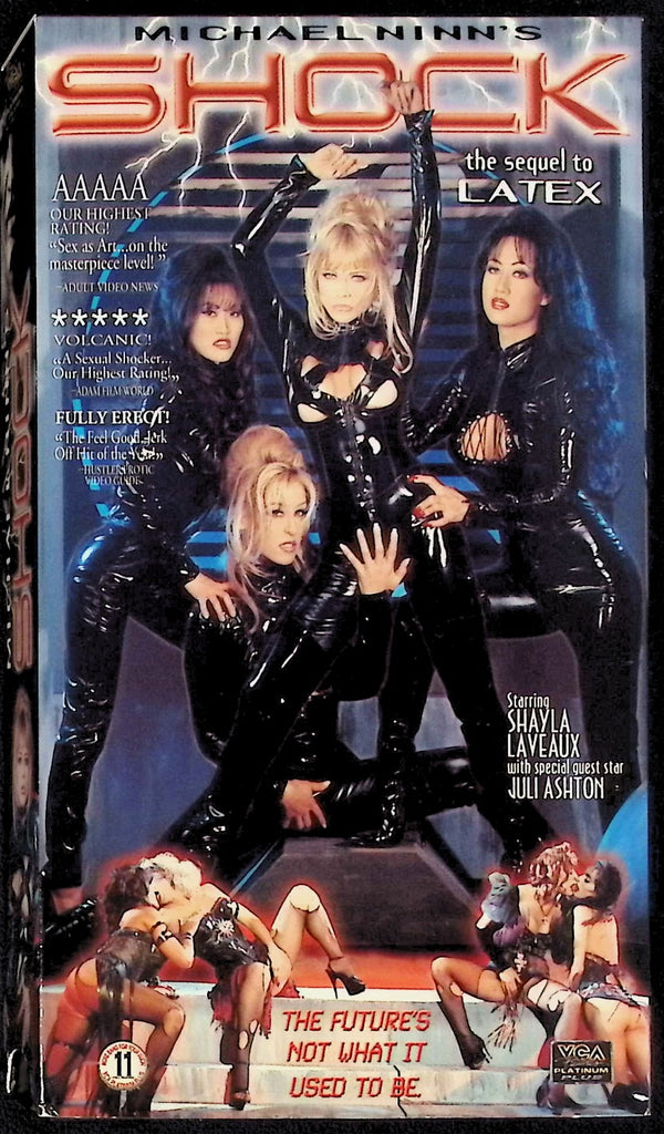 Michael Ninn's Shock ft. Tyffany Million, Juli Ashton, Jon Dough Adult VHS VCA Platinum 102425AKVHS