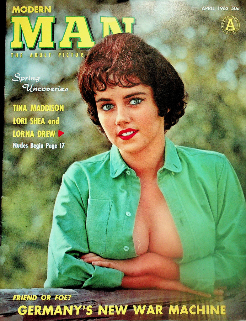 Modern Man Magazine   Covergirl Lorna Drew  April 1962      120425lmp