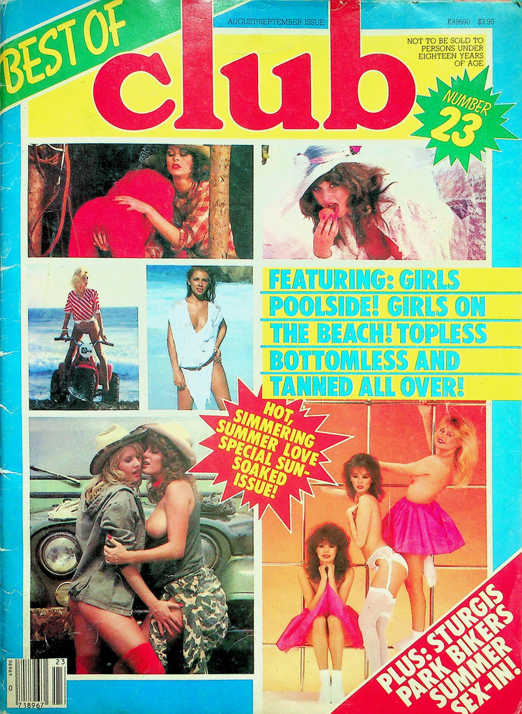 The Best Of Club Magazine  Hot Simmering Summer Love Special   #23  1982      122925lmp