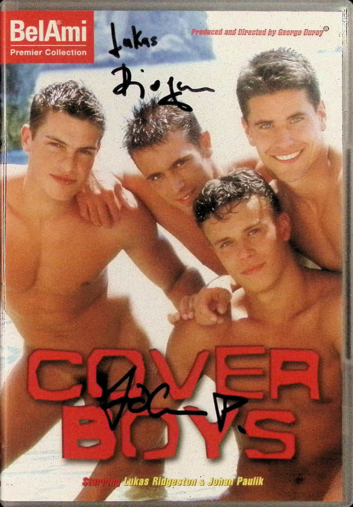AUTOGRAPHED by Johan Paulik & Lukas Ridgeston Cover Boys BelAmi DVD Gay Interest Collector's Item w/COA 070726EJDVD2
