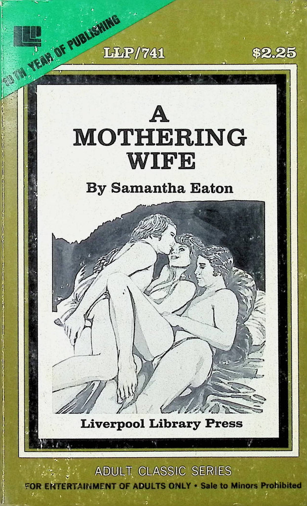 A Mothering Wife by Samantah Eaton LLP741 1978 Liverpool Library Adult Paperback Novel-082124AMP