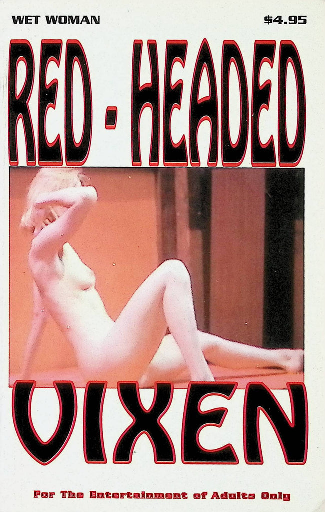 Red-Headed Vixen Wet Woman WW-117 1994 Star Distributors Adult Erotic Paperback Novel-062624AMP