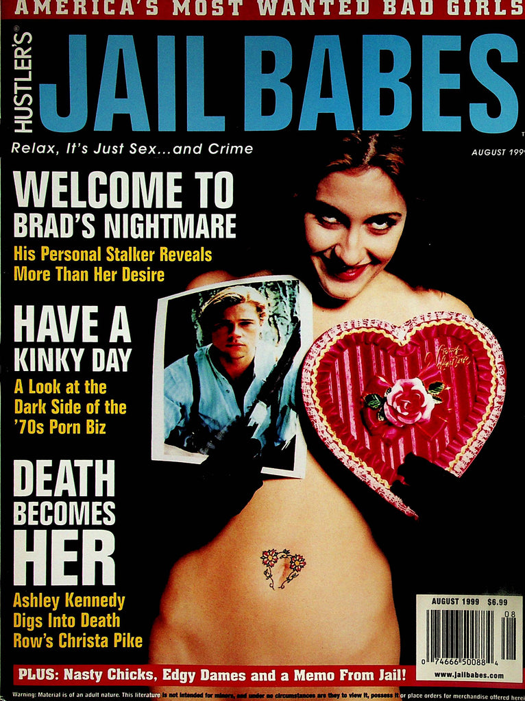 Hustler's Jail Babes Magazine  Welcome To Brad's Nightmare  August 1999    122223lm-p2