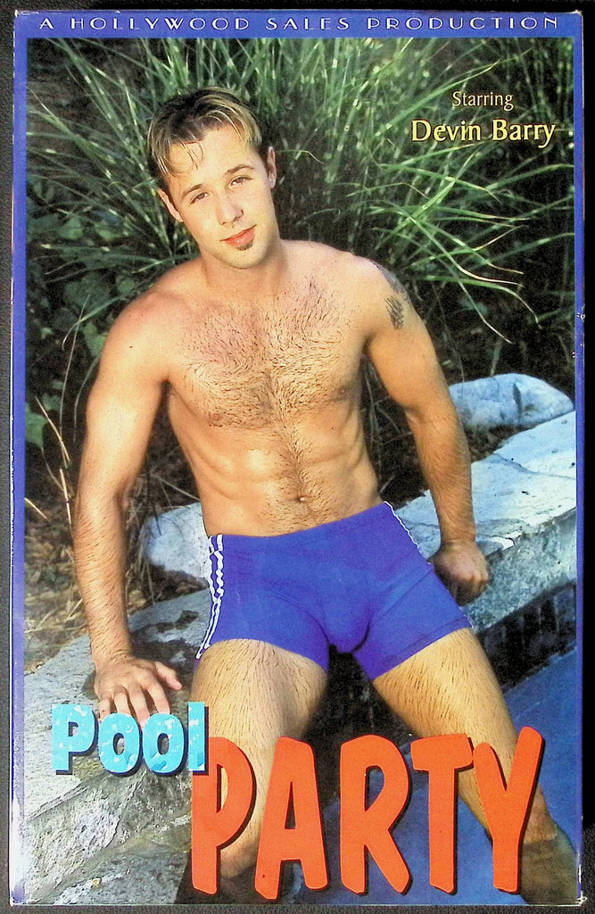 Pool Party West Hollywood Devin Barry Jay Ross West Filmworks Gay VHS 2002 092524JKVHS