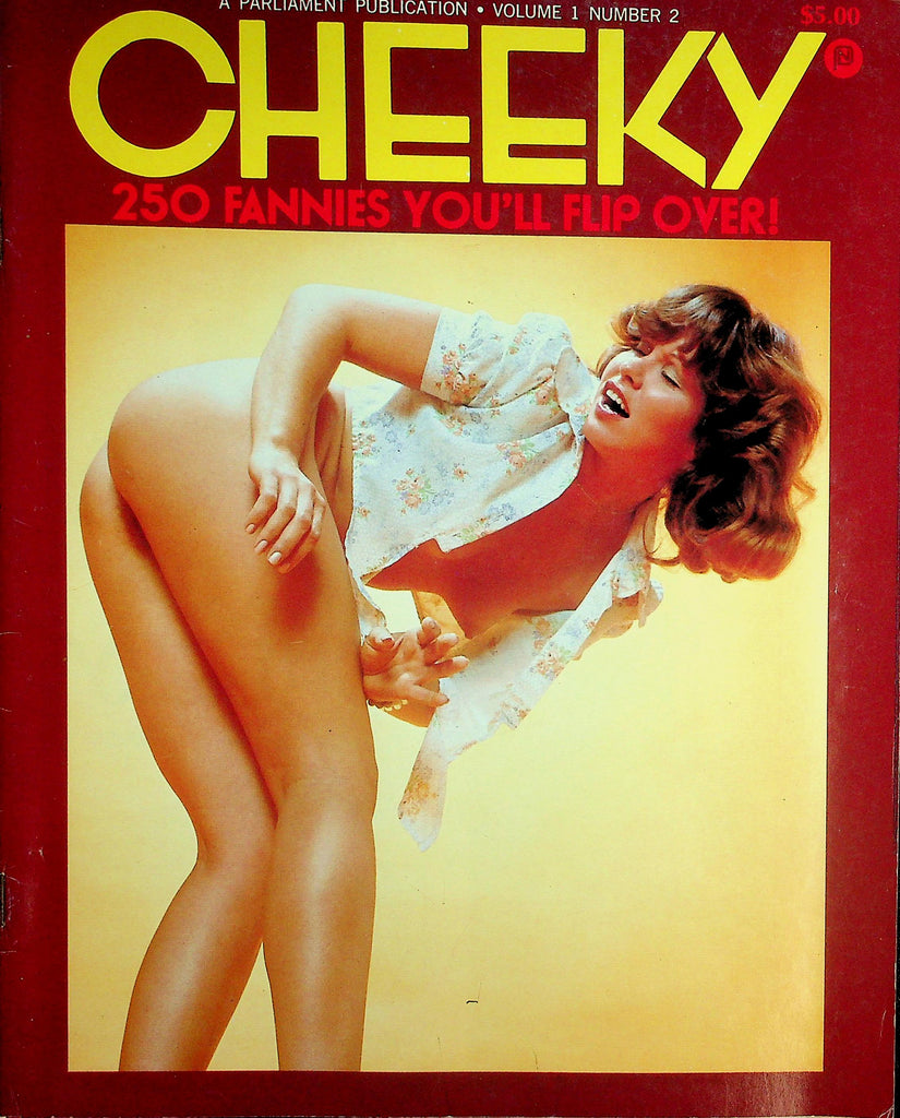 Cheeky Magazine   250 Fannies You'll Flip Over!  vol.1 #2  1980 Parliament   082426lmp-GSC