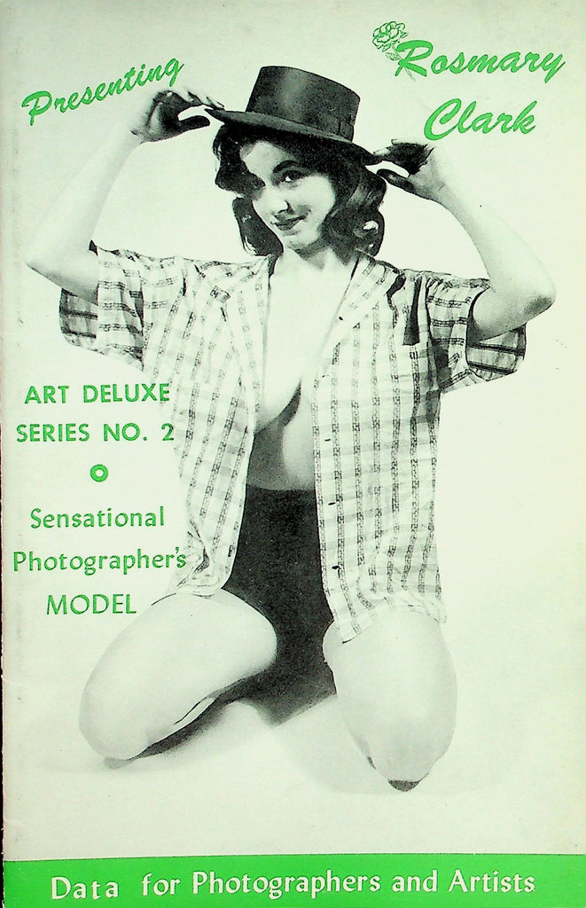 Presenting Rosmary Clark Digest   Photographer's Model  Art Deluxe Series  #2  1960's  013126lmp