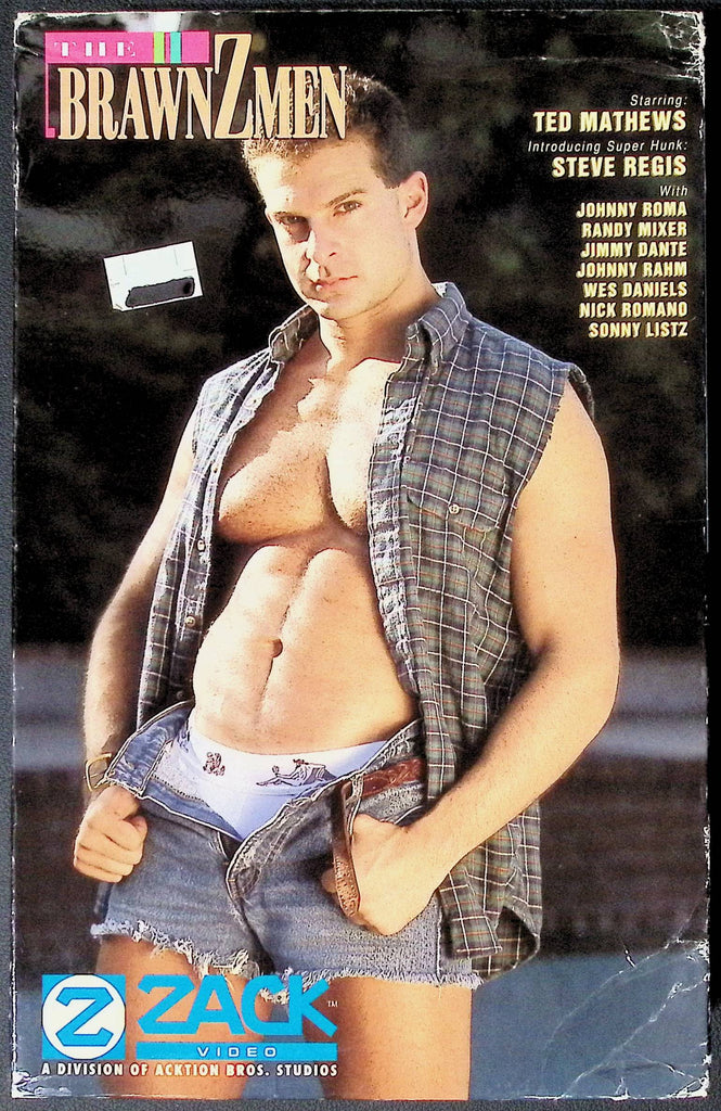 Brawn Z Men Steve Riggs Ted Matthews Vivid Video Gay VHS 092024JKVHS2