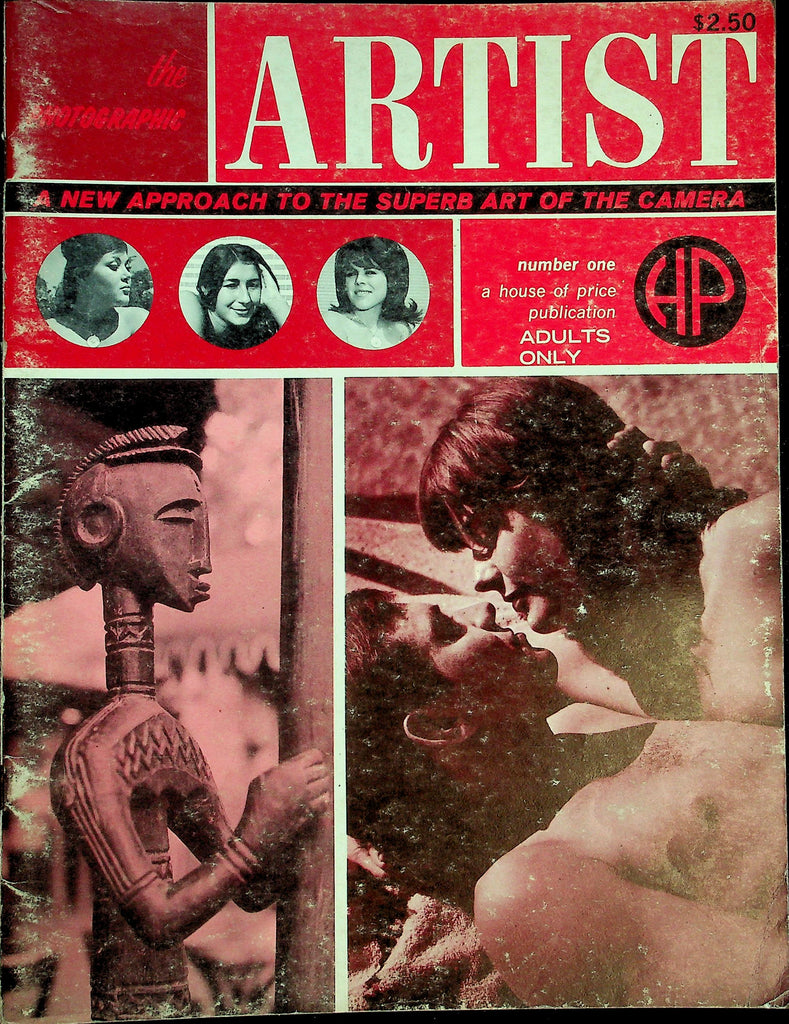 The Photographic Artist Magazine  Art Of The Camera - The Mood Nude  #1 1960's      092526lmp-GSC