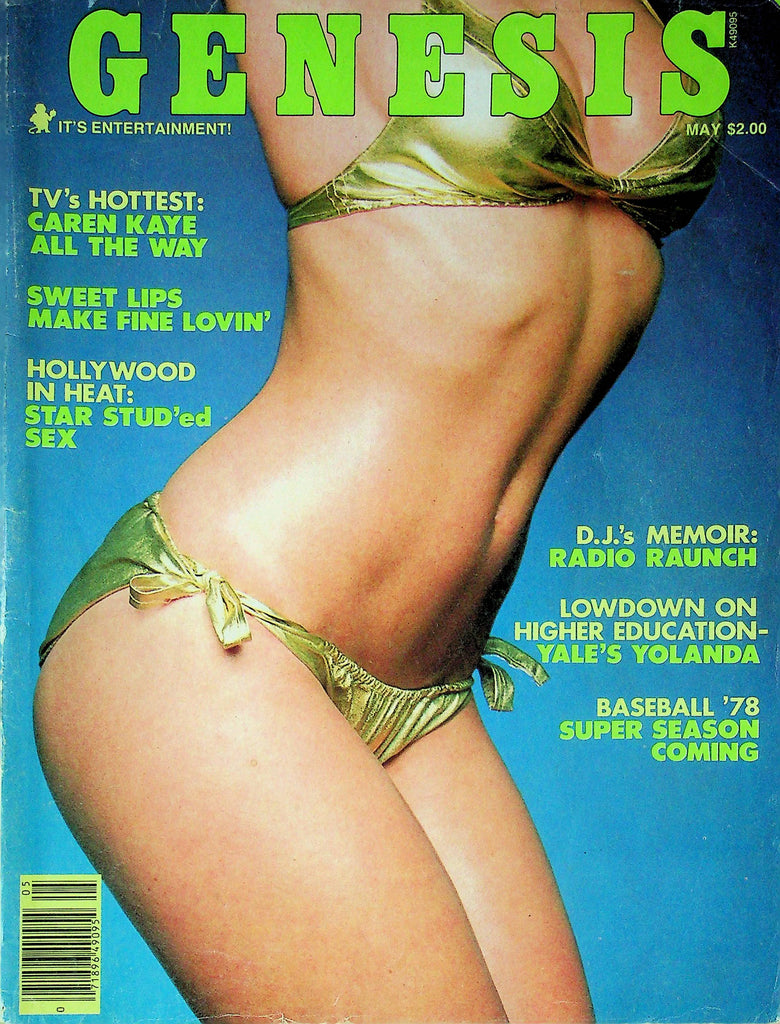Genesis Magazine Caren Kaye May 1978 111623RP