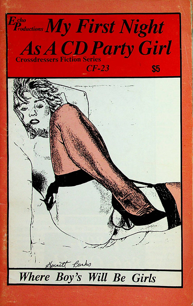 My First Night As A CD Party Girl  Crossdressers Fiction Series Digest  CF-23 1991  121623lm-p