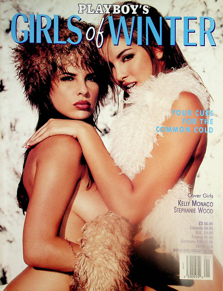 Playboy's Girls Of Winter  Magazine    Kelly Monaco & Stephanie Wood  January 1999 081224lm-p