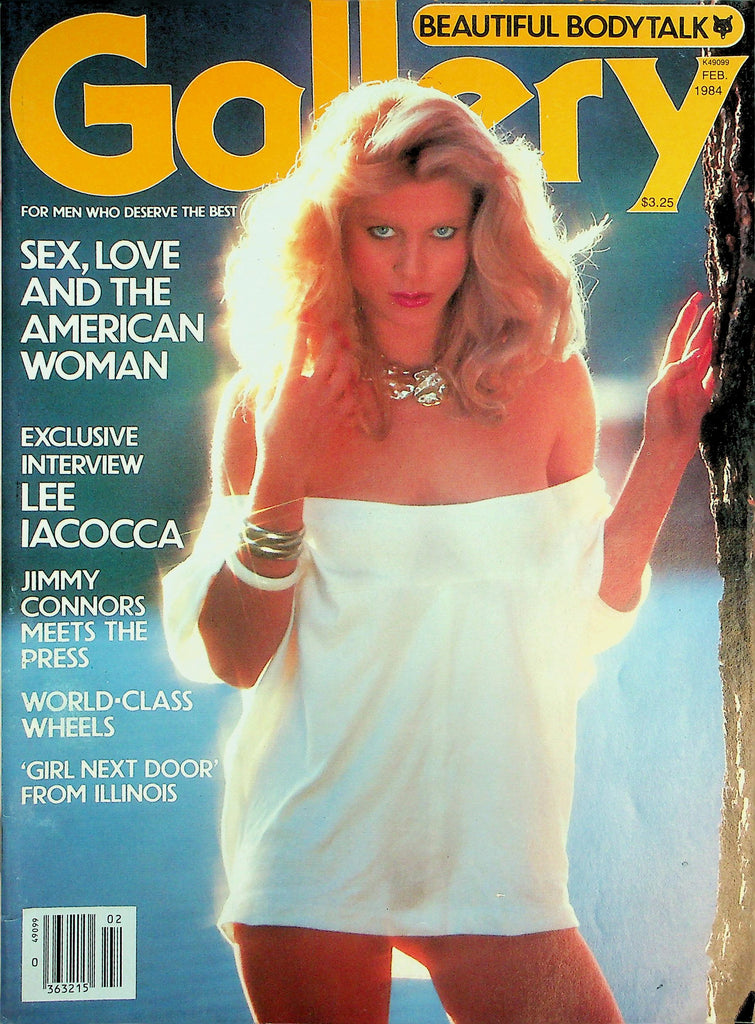 Gallery Magazine  Cover/Centerfold Girl Alice / Lee Iacocca Interview  February 1984       042826lmp2