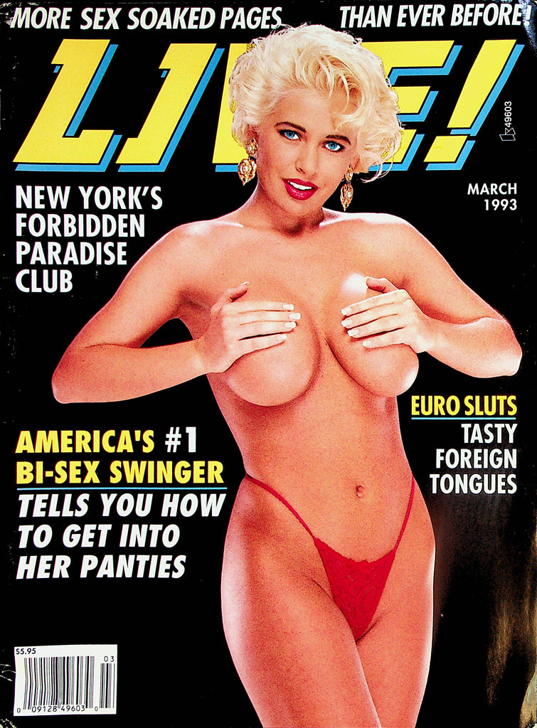 Live! Magazine  Covergirl Sarenna Lee  March 1993   010324lm-p