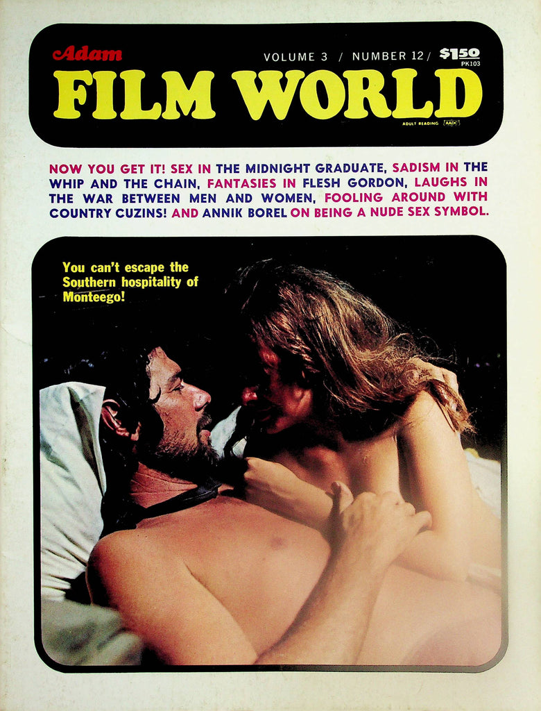 Adam Film World Magazine  The Midnight Graduate Starring Uschi Digard  vol.3 #12  1972    051225lm-p